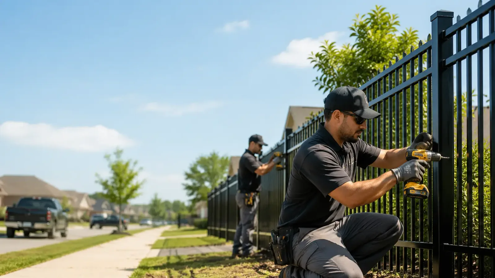 Metal Fence Installation in Yoakum, TX